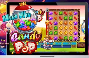 Candy-Pop candy pop game banner