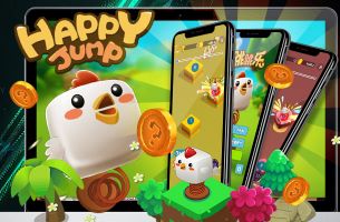Happy-Jump happy jump game banner