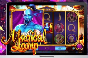 Magical-Lamp magical lamp game banner